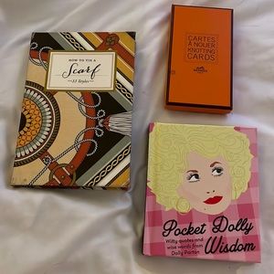 Scarf book Hermes scarf cards little book Dolly wisdom